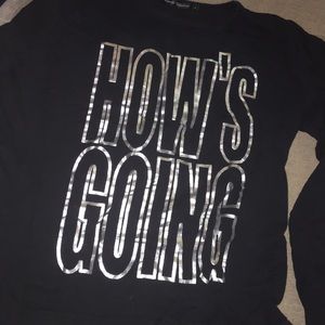 Black shirt for kids